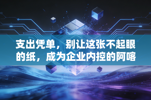 支出凭单,别让这张不起眼的纸,成为企业内控的阿喀琉斯之踵