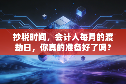 抄税时间,会计人每月的渡劫日,你真的准备好了吗?