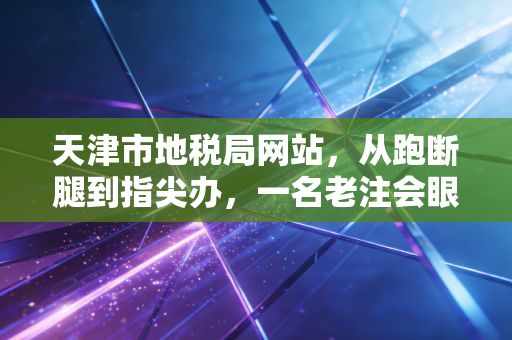 天津市地税局网站，从跑断腿到指尖办，一名老注会眼中的税务变迁