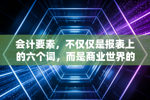会计要素,不仅仅是报表上的六个词,而是商业世界的底层逻辑与人生隐喻
