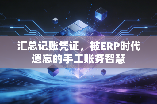 汇总记账凭证，被ERP时代遗忘的手工账务智慧