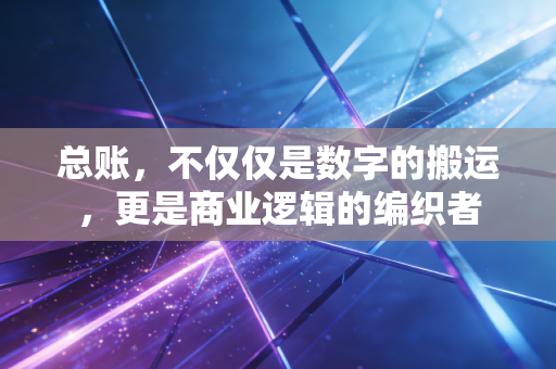 总账,不仅仅是数字的搬运,更是商业逻辑的编织者