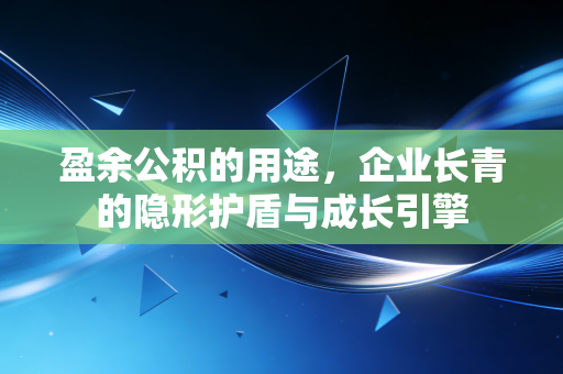 详细阅读:盈余公积的用途,企业长青的隐形护盾与成长引擎 盈余公积的用途,企业长青的隐形护盾与成长引擎