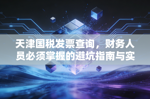 天津国税发票查询,财务人员必须掌握的避坑指南与实务操作详解