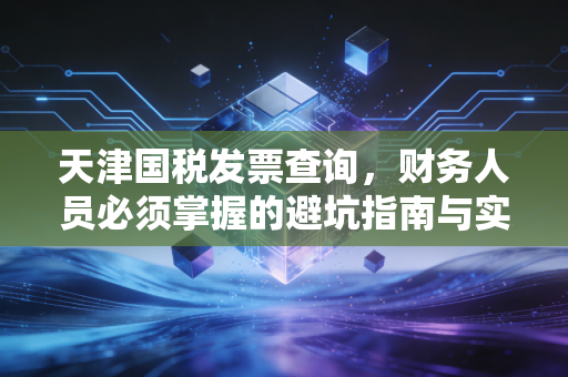 详细阅读:天津国税发票查询,财务人员必须掌握的避坑指南与实务操作详解 天津国税发票查询,财务人员必须掌握的避坑指南与实务操作详解