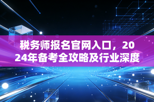 详细阅读:税务师报名官网入口,2024年备考全攻略及行业深度洞察 税务师报名官网入口,2024年备考全攻略及行业深度洞察
