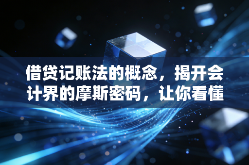 借贷记账法的概念,揭开会计界的摩斯密码,让你看懂商业的底层逻辑