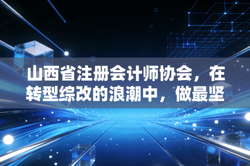 山西省注册会计师协会,在转型综改的浪潮中,做最坚定的数字守门人