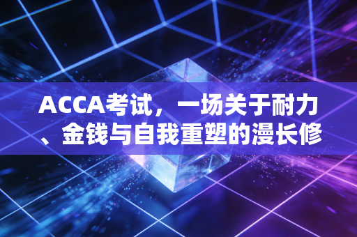 ACCA考试，一场关于耐力、金钱与自我重塑的漫长修行