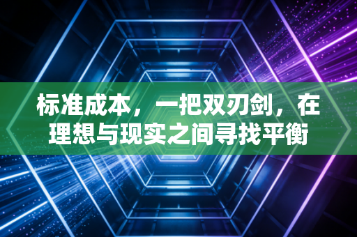 标准成本,一把双刃剑,在理想与现实之间寻找平衡