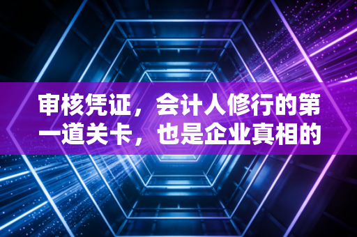 审核凭证,会计人修行的第一道关卡,也是企业真相的照妖镜