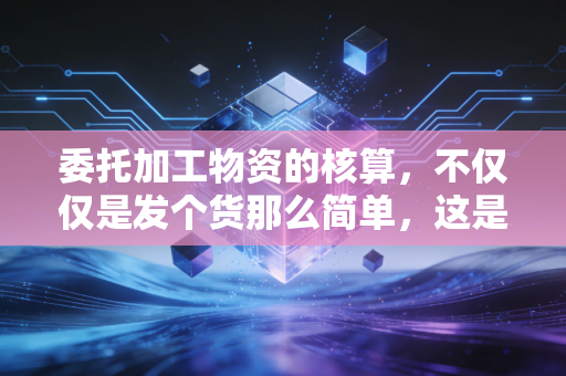 委托加工物资的核算,不仅仅是发个货那么简单,这是一场关于控制权与税务筹划的博弈