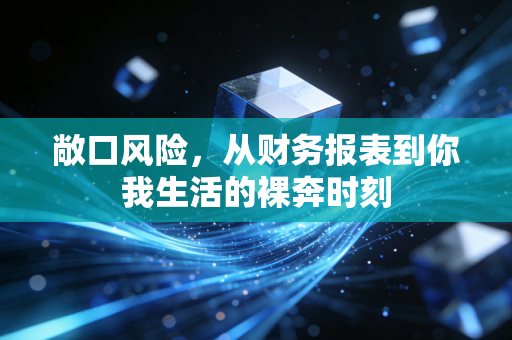 敞口风险,从财务报表到你我生活的裸奔时刻