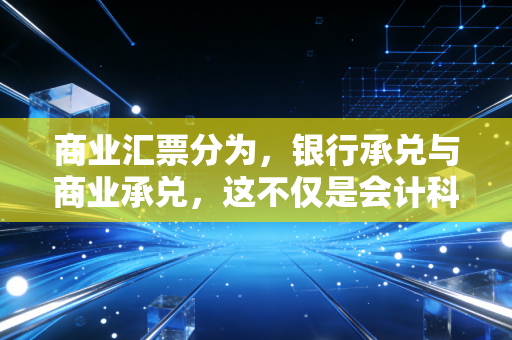 商业汇票分为,银行承兑与商业承兑,这不仅是会计科目,更是企业的生死符