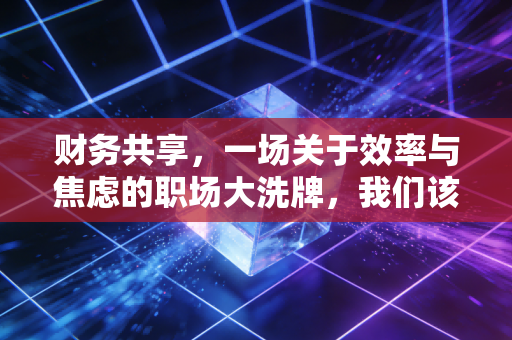 财务共享，一场关于效率与焦虑的职场大洗牌，我们该如何自处？