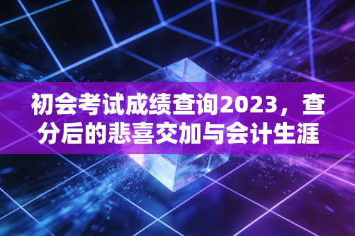 初会考试成绩查询2023,查分后的悲喜交加与会计生涯的真正起点
