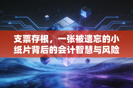 支票存根，一张被遗忘的小纸片背后的会计智慧与风险控制