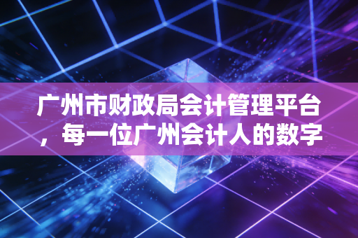 广州市财政局会计管理平台,每一位广州会计人的数字身份证与职业必修课