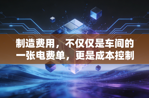 制造费用,不仅仅是车间的一张电费单,更是成本控制的深水区
