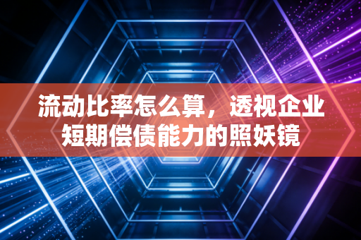流动比率怎么算,透视企业短期偿债能力的照妖镜