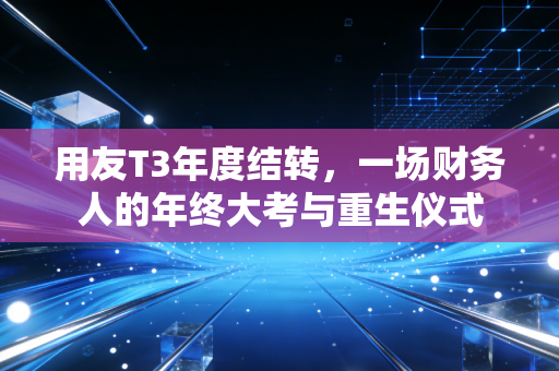 用友T3年度结转,一场财务人的年终大考与重生仪式
