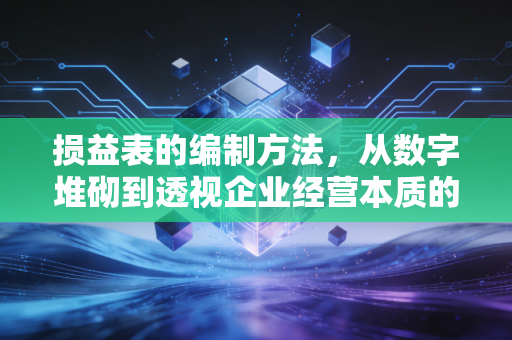 损益表的编制方法,从数字堆砌到透视企业经营本质的指南