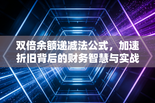 双倍余额递减法公式,加速折旧背后的财务智慧与实战应用