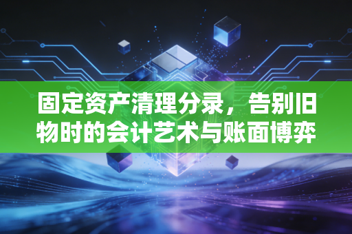 固定资产清理分录,告别旧物时的会计艺术与账面博弈