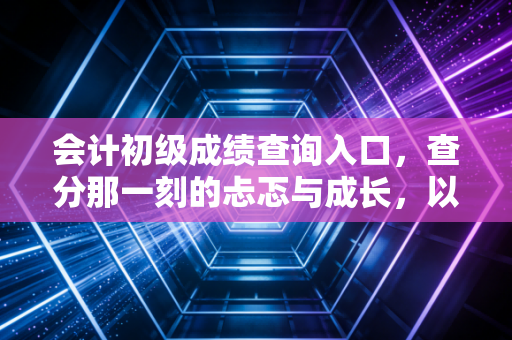 会计初级成绩查询入口,查分那一刻的忐忑与成长,以及你该知道的后续规划