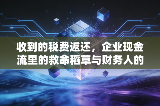 收到的税费返还,企业现金流里的救命稻草与财务人的悲欢离合