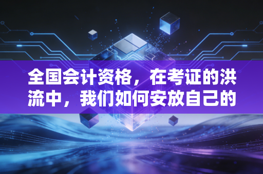 全国会计资格，在考证的洪流中，我们如何安放自己的职业焦虑与未来？