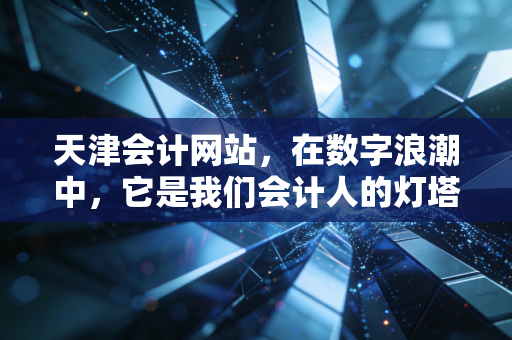 天津会计网站,在数字浪潮中,它是我们会计人的灯塔还是紧箍咒?
