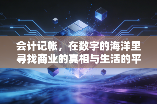 会计记帐,在数字的海洋里寻找商业的真相与生活的平衡