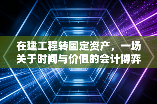 在建工程转固定资产,一场关于时间与价值的会计博弈