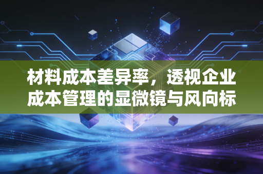 材料成本差异率,透视企业成本管理的显微镜与风向标