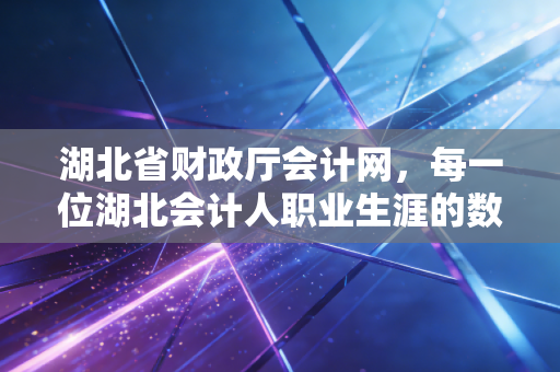 湖北省财政厅会计网，每一位湖北会计人职业生涯的数字锚点与情感寄托