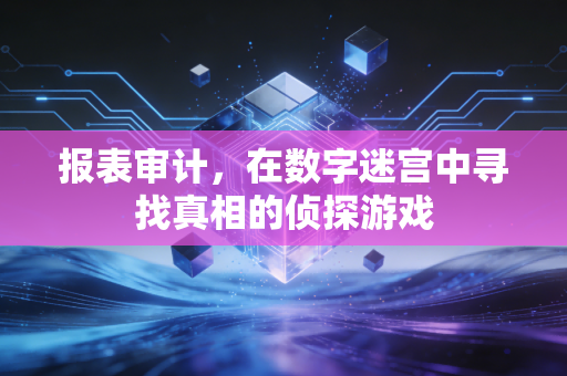报表审计,在数字迷宫中寻找真相的侦探游戏