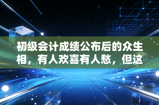 详细阅读:初级会计成绩公布后的众生相,有人欢喜有人愁,但这只是职业生涯的第一步 初级会计成绩公布后的众生相,有人欢喜有人愁,但这只是职业生涯的第一步