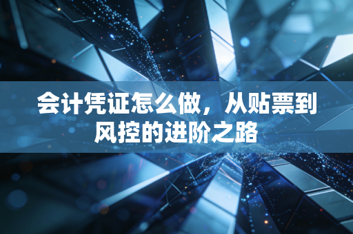 会计凭证怎么做,从贴票到风控的进阶之路