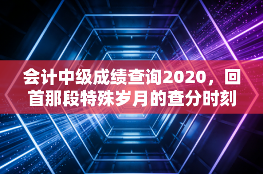 会计中级成绩查询2020,回首那段特殊岁月的查分时刻与职场进阶之路