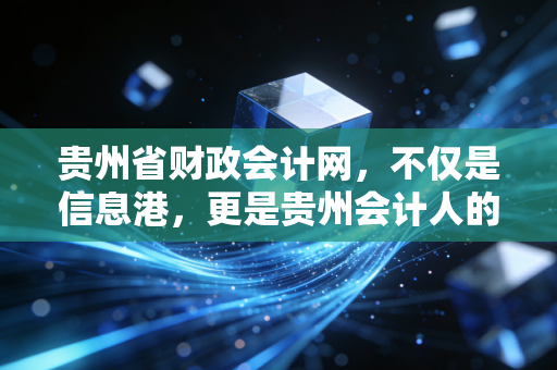 贵州省财政会计网,不仅是信息港,更是贵州会计人的职业灯塔与情感纽带