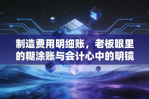 制造费用明细账，老板眼里的糊涂账与会计心中的明镜台