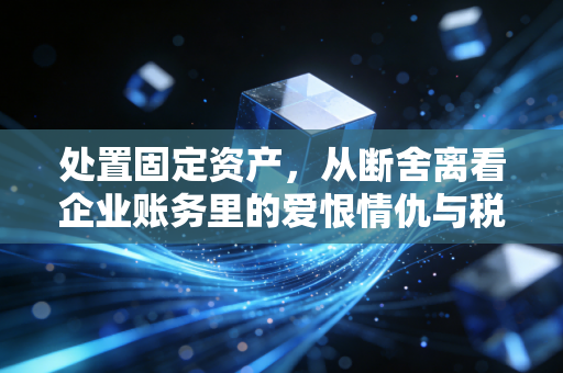 处置固定资产,从断舍离看企业账务里的爱恨情仇与税务雷区