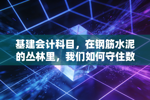 详细阅读:基建会计科目,在钢筋水泥的丛林里,我们如何守住数字的底线? 基建会计科目,在钢筋水泥的丛林里,我们如何守住数字的底线?