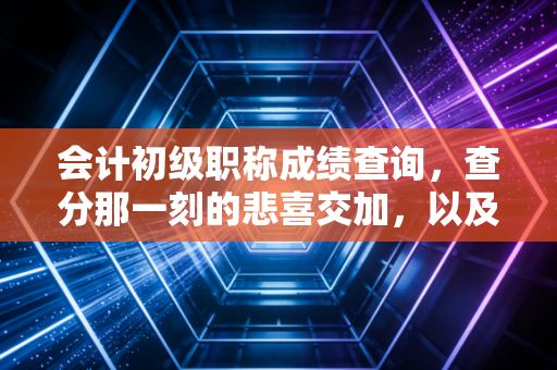 详细阅读:会计初级职称成绩查询,查分那一刻的悲喜交加,以及它对你职业生涯的真实意义 会计初级职称成绩查询,查分那一刻的悲喜交加,以及它对你职业生涯的真实意义