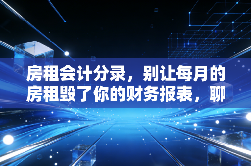 房租会计分录,别让每月的房租毁了你的财务报表,聊聊那些年我们踩过的坑