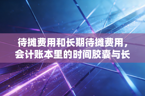 待摊费用和长期待摊费用,会计账本里的时间胶囊与长期饭票