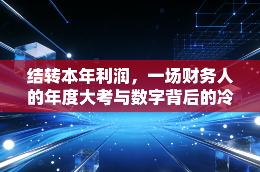结转本年利润，一场财务人的年度大考与数字背后的冷暖人生