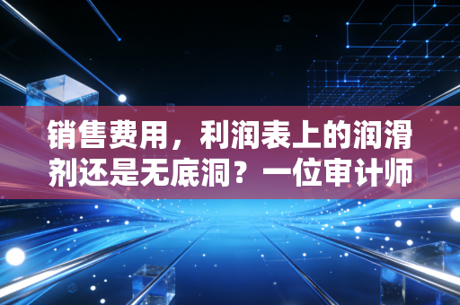 销售费用,利润表上的润滑剂还是无底洞?一位审计师眼中的商业众生相