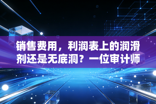 销售费用，利润表上的润滑剂还是无底洞？一位审计师眼中的商业众生相
